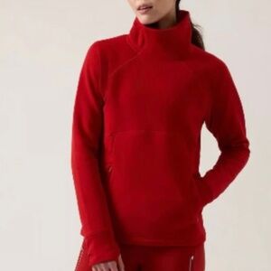 Athleta Altitude Polartec Funnel Neck Sweatshirt